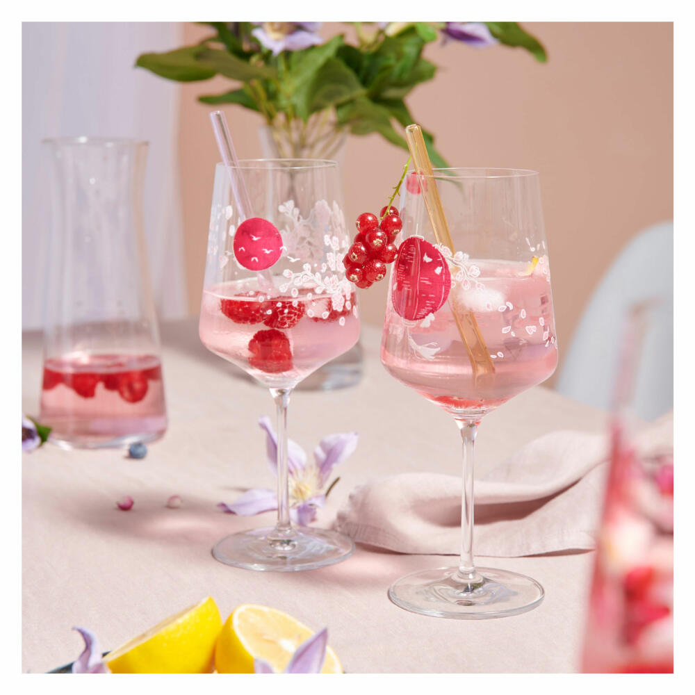 Ritzenhoff aperitif glass set of 2 Sommersonett 013, 014, Melina Sparschu, crystal glass, 544 ml, 3461007