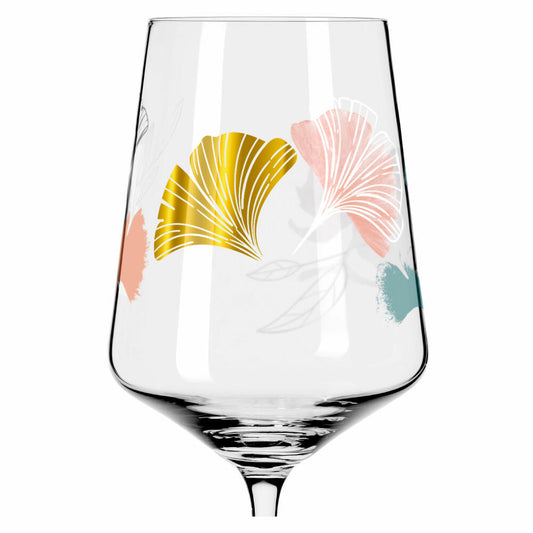 Ritzenhoff aperitif glass set of 2 Sommerrausch Deluxe 019, 020, Christine Kordes, crystal glass, 544 ml, 2841018