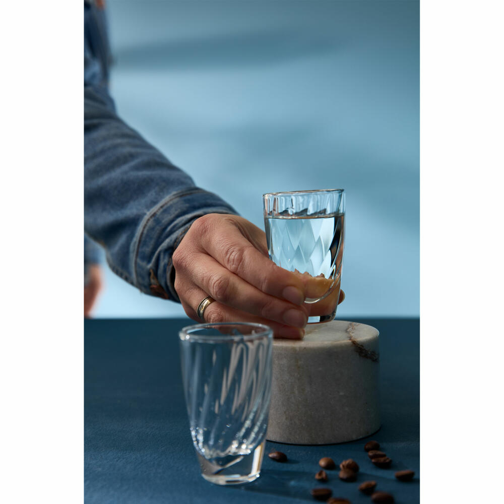 Ritzenhoff Espressogläser 2er Set Pioretto Espresso, RDT F25, Kristallglas, 53 ml, 3991003