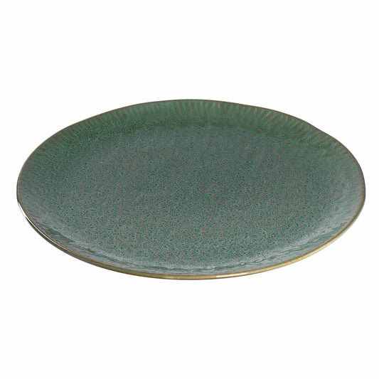 Leonardo Keramikteller MATERA, Teller, Speiseteller, Dekoteller, Keramik, Grün, 32 cm, 018607