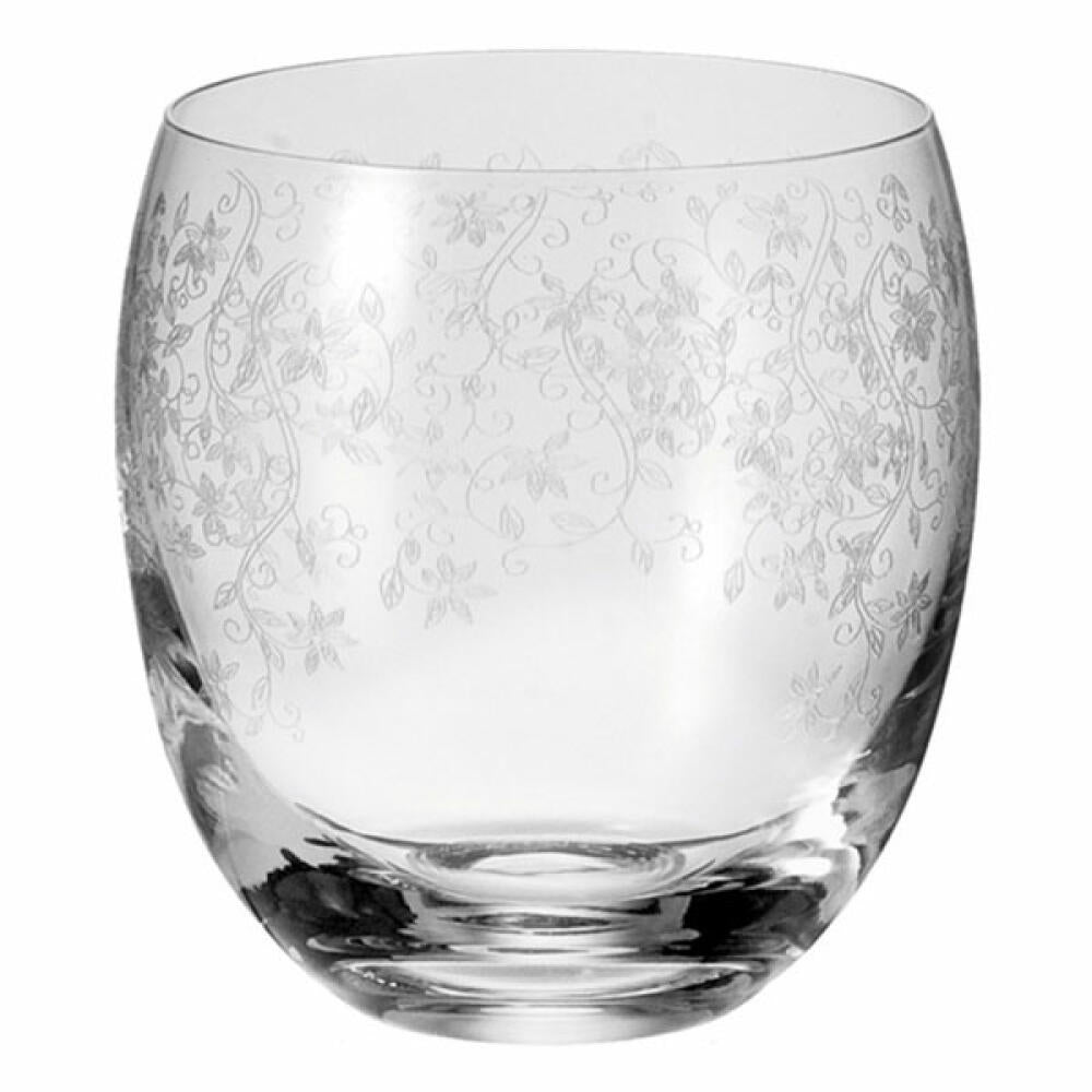 Leonardo Chateau Becher Klein 6er Set, Trinkglas, Wasserglas, Whiskyglas, Edles Glas mit Gravur, 400 ml, 19990