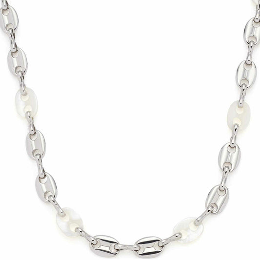 Leonardo Jewels Halskette Lindi, Kette, Schmuckkette, Modeschmuck, Edelstahl, Silber, 023541