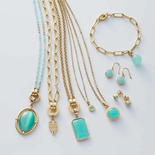 Leonardo Jewels Pendant Catina Clip&Mix, Jewelry Pendant, Necklace Pendant, Stainless Steel IP Gold, Gold, 023658