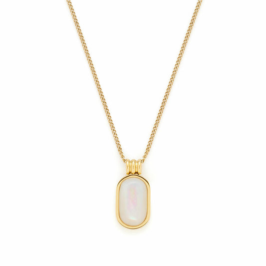 Leonardo Halskette 42 Gold Tally Ciao, Kette, Schmuck, Edelstahl, Perle, 024978