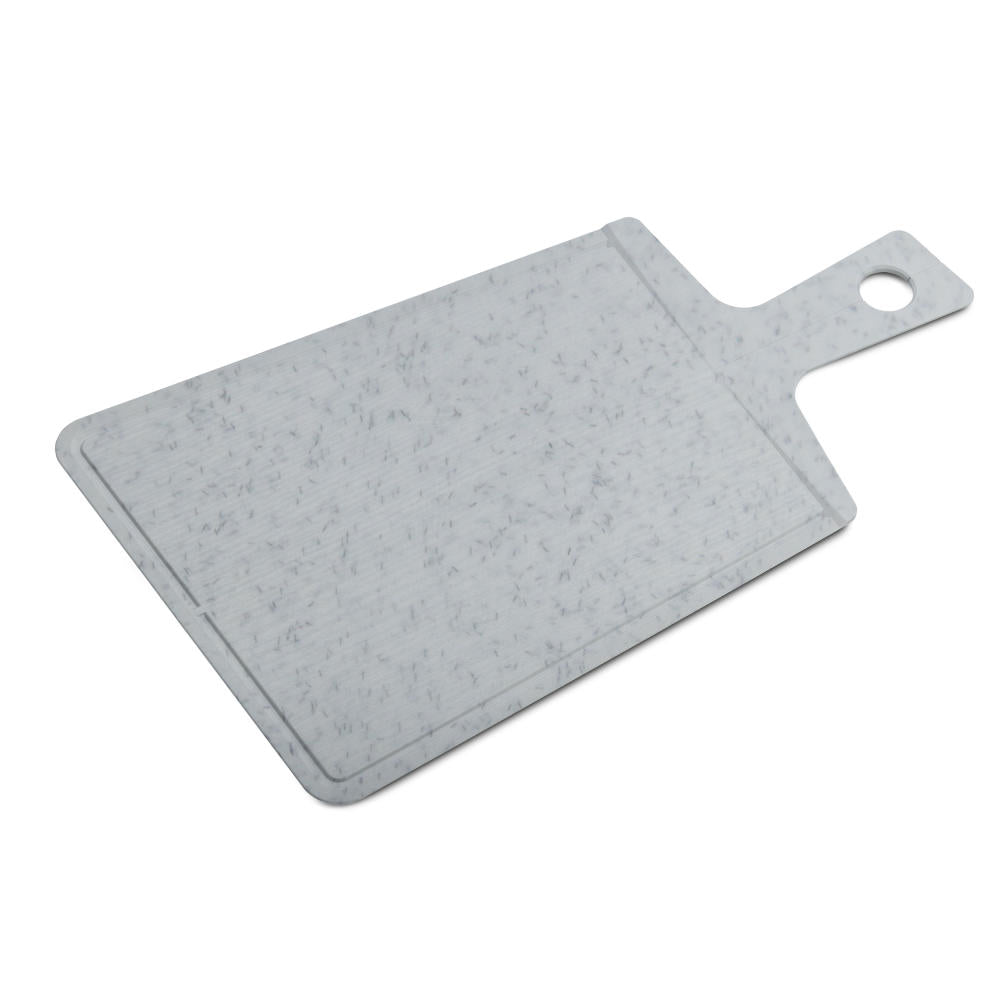 Koziol Snap 2.0 cutting board, cutting board, carving board, chopping board, breakfast board, plastic, Organic Grey, 49.2 cm, 3264670