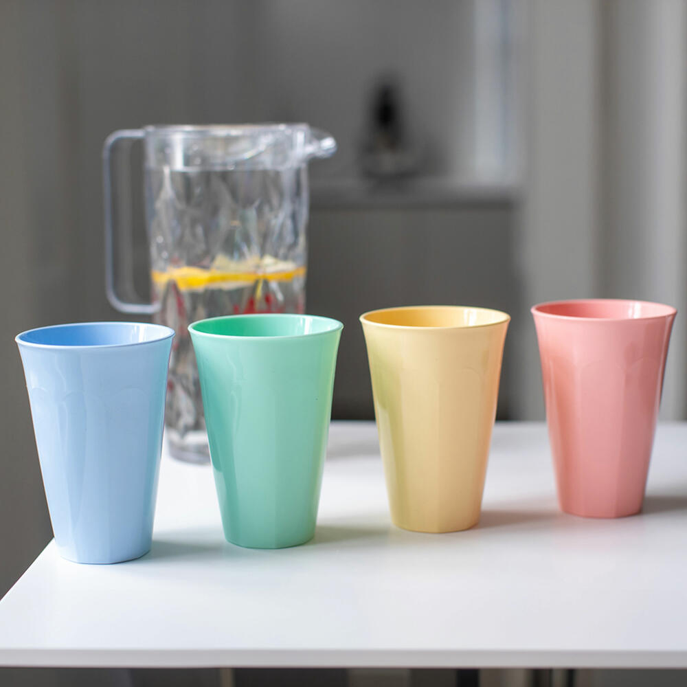 Koziol Becher Nora L, drinking cup, plastic, Sweet Green, 450 ml, 8062721