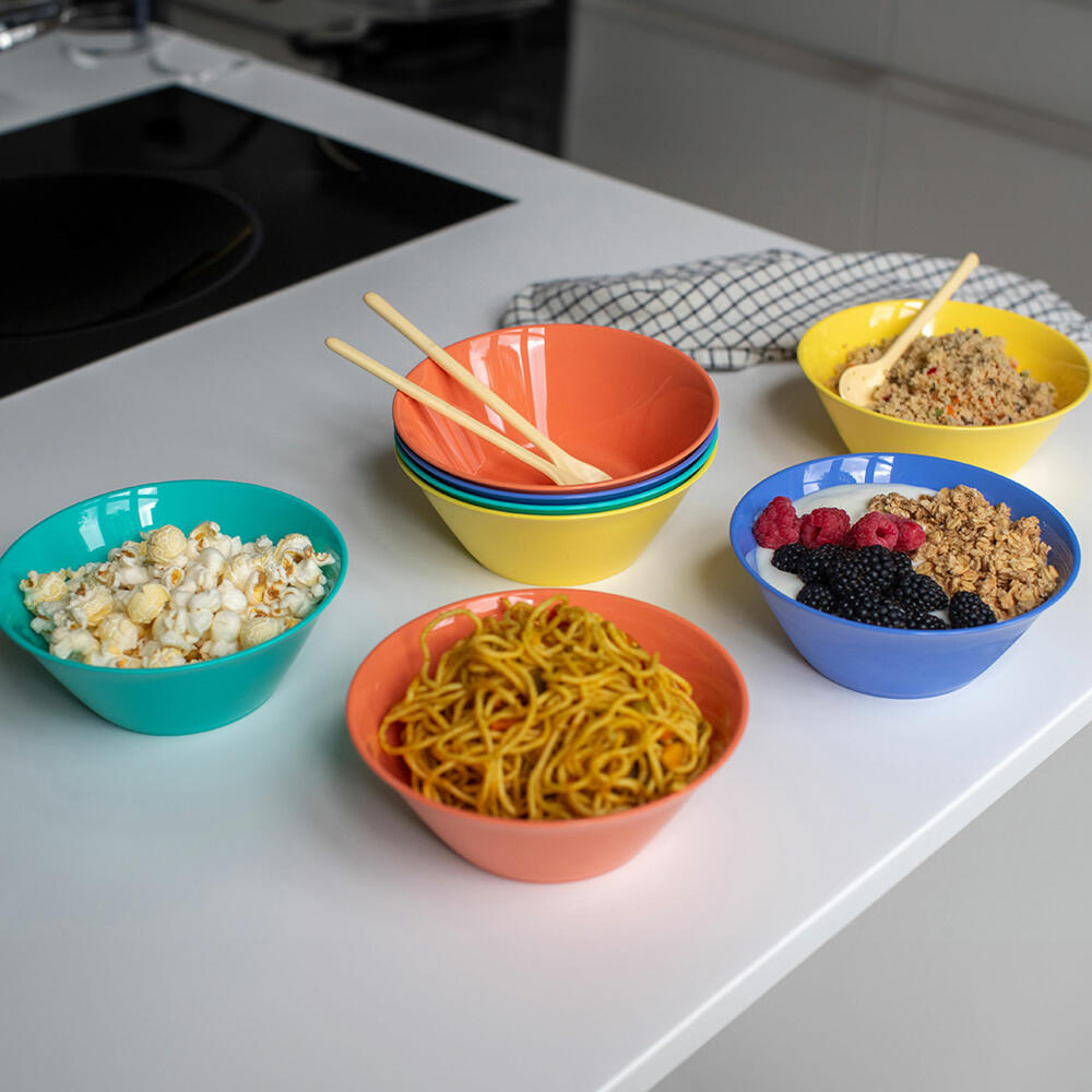 Koziol Nora Bowl M, bowl, plastic, Strong Coral, 700 ml, 8064725