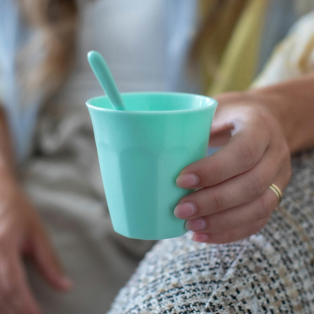 Koziol Spoon Nora Spoon S, Picnic Spoon, Plastic, Sweet Green, 8058721