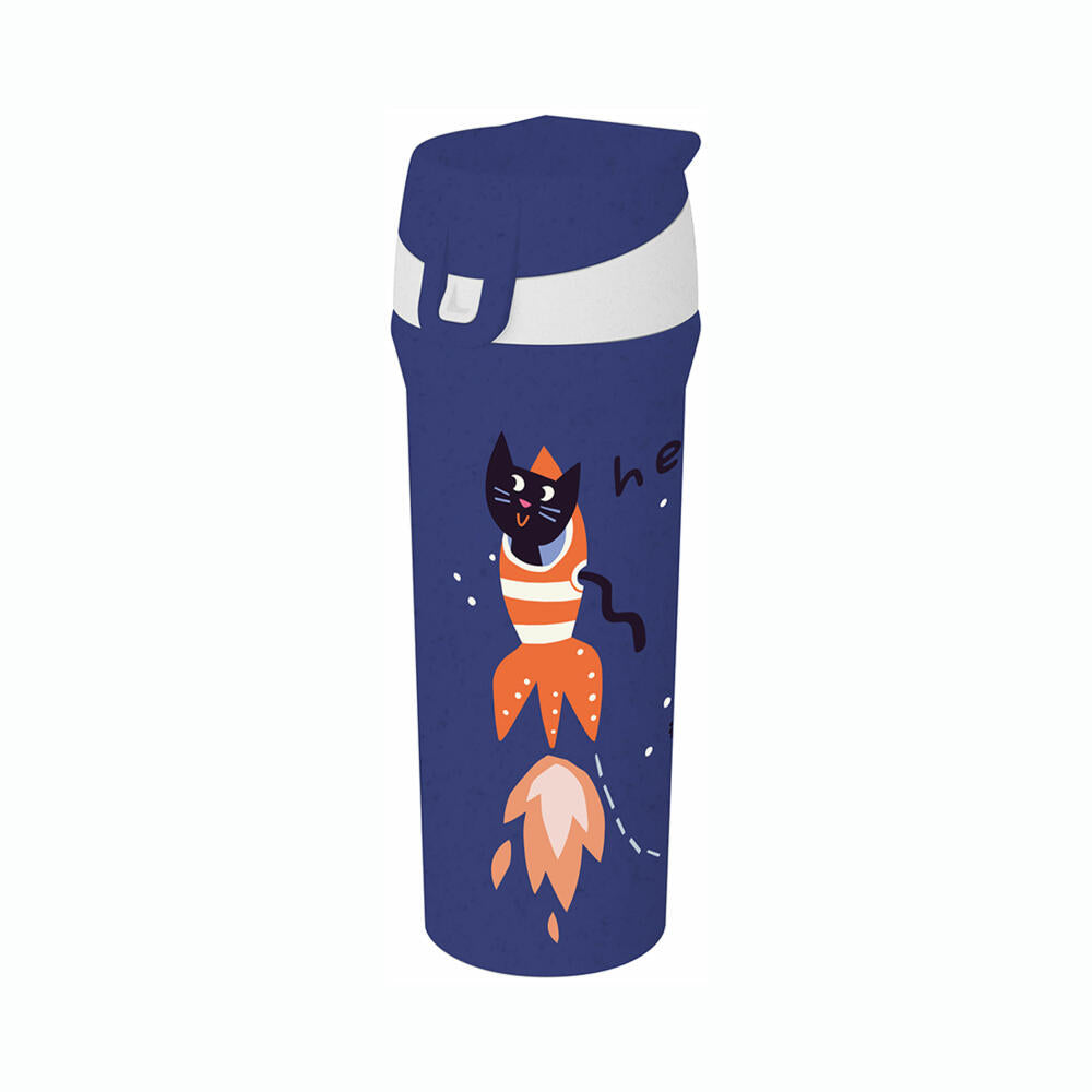Koziol drinking bottle Stan Space, water bottle, plastic, Organic Blue, 500 ml, 8350746