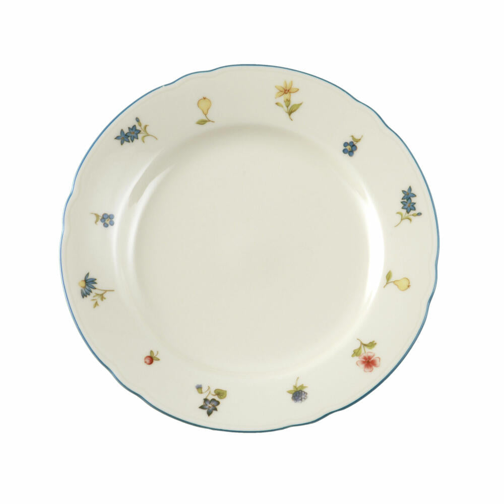 Seltmann Weiden Marie-Luise Brotteller, Frühstücksteller, Teller, Porzellan, Streublume, Ø 17.1 cm, 001.290597