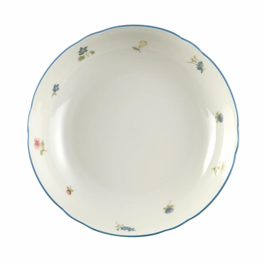 Seltmann Weiden Marie-Luise salad bowl, bowl, dish, porcelain, scattered flower, Ø 19 cm, 001.291722