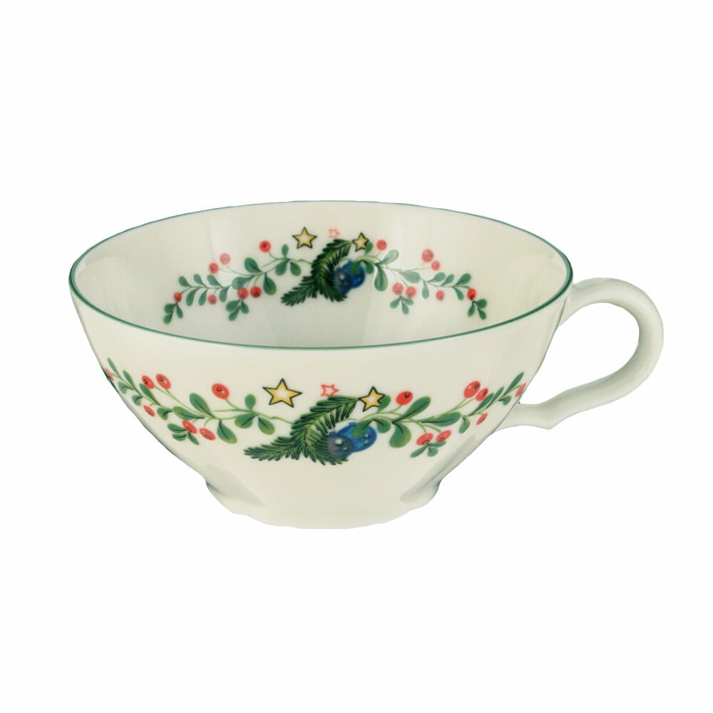 Seltmann Weiden Marie-Luise teacup, tea cup, coffee cup, porcelain, Christmas, 130 ml, 001.299022