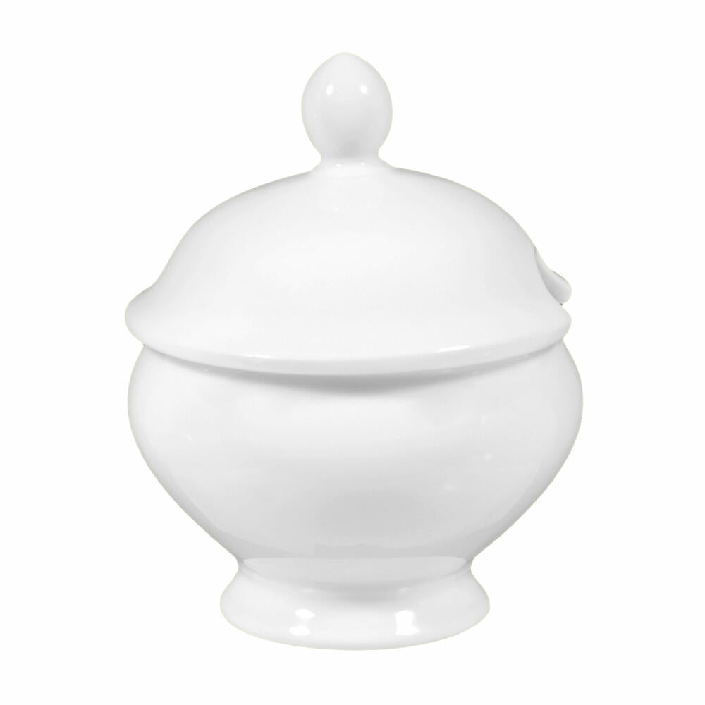 Seltmann Weiden Senftopf mit Deckel Lukullus Weiß, Porzellan, 180 ml, 001.097482
