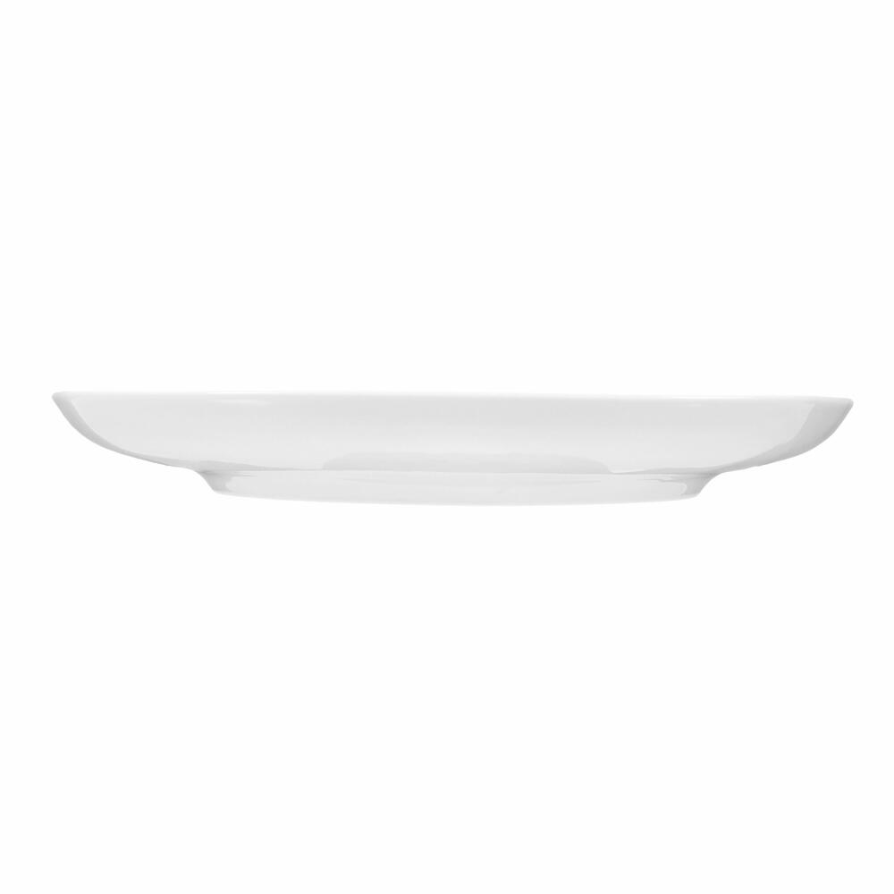 Seltmann Weiden Lido Plate Flat Square, Dinner Plate, Porcelain, White, 26.2 cm, 001.198963