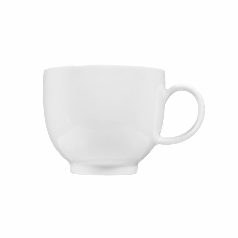 Seltmann Weiden Lido Kaffeetasse, Kaffee Tasse, Porzellan, Weiß, 220 ml, 001.203354