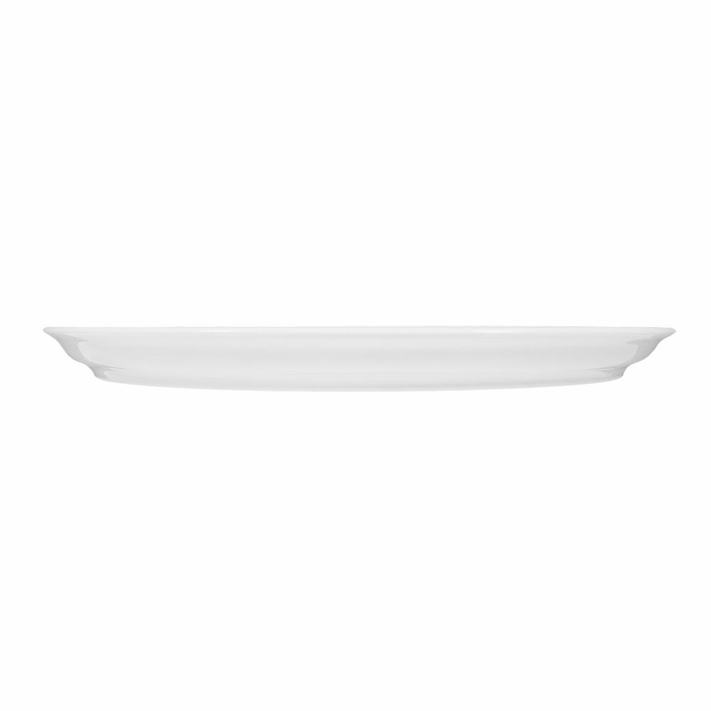 Seltmann Weiden Lukullus pizza plate, dinner plate, plate, porcelain, white, Ø 29.5 cm, 001.093295