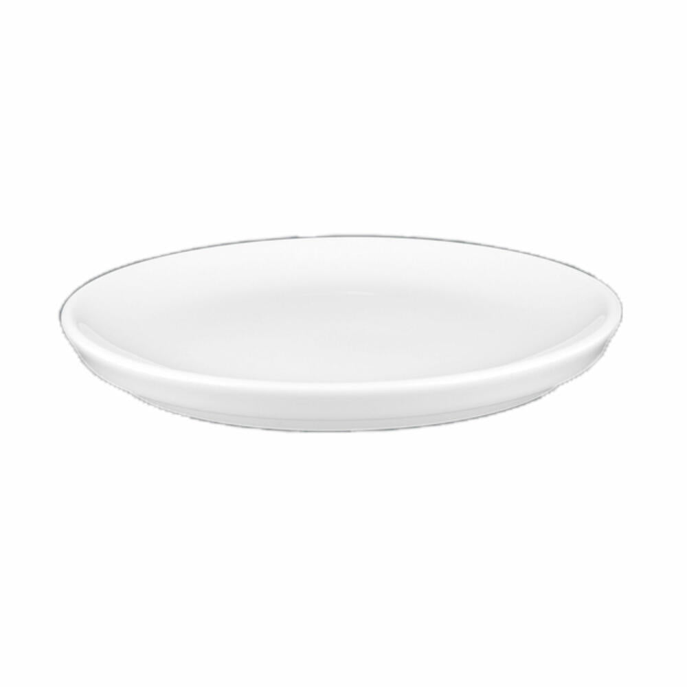 Seltmann Weiden No Limits Platter Round, Serving Platter, Serving Plate, Porcelain, White, Ø 14 cm, 001.711416