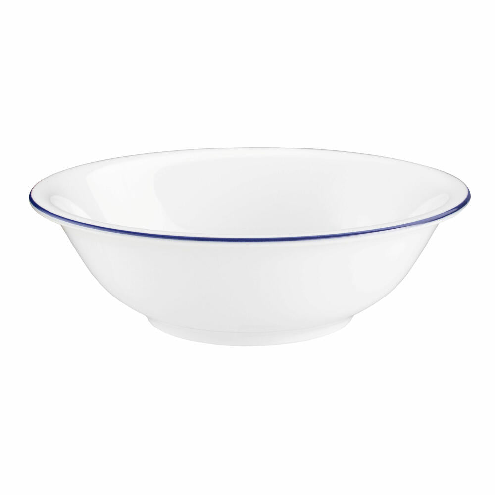 Seltmann Weiden Compact Schüssel, Schale, Müslischale, Porzellan, Blaurand, Ø 16 cm, 001.718863