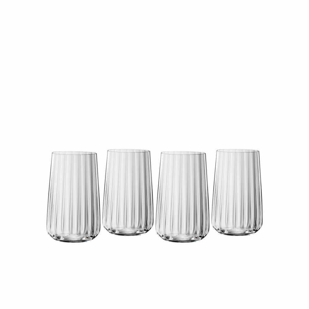 Spiegelau Longdrinkglas Set LifeStyle 4-tlg., Trinkgläser, Kristallglas, 510 ml, 4450179