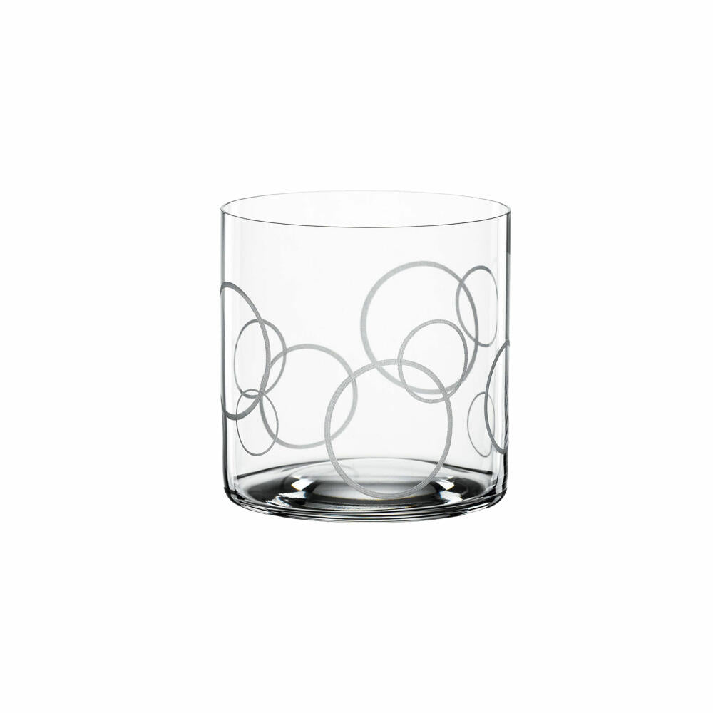 Spiegelau soft drink cup set Signature Drinks Circles 2-piece, crystal glass, 330 ml, 4035264