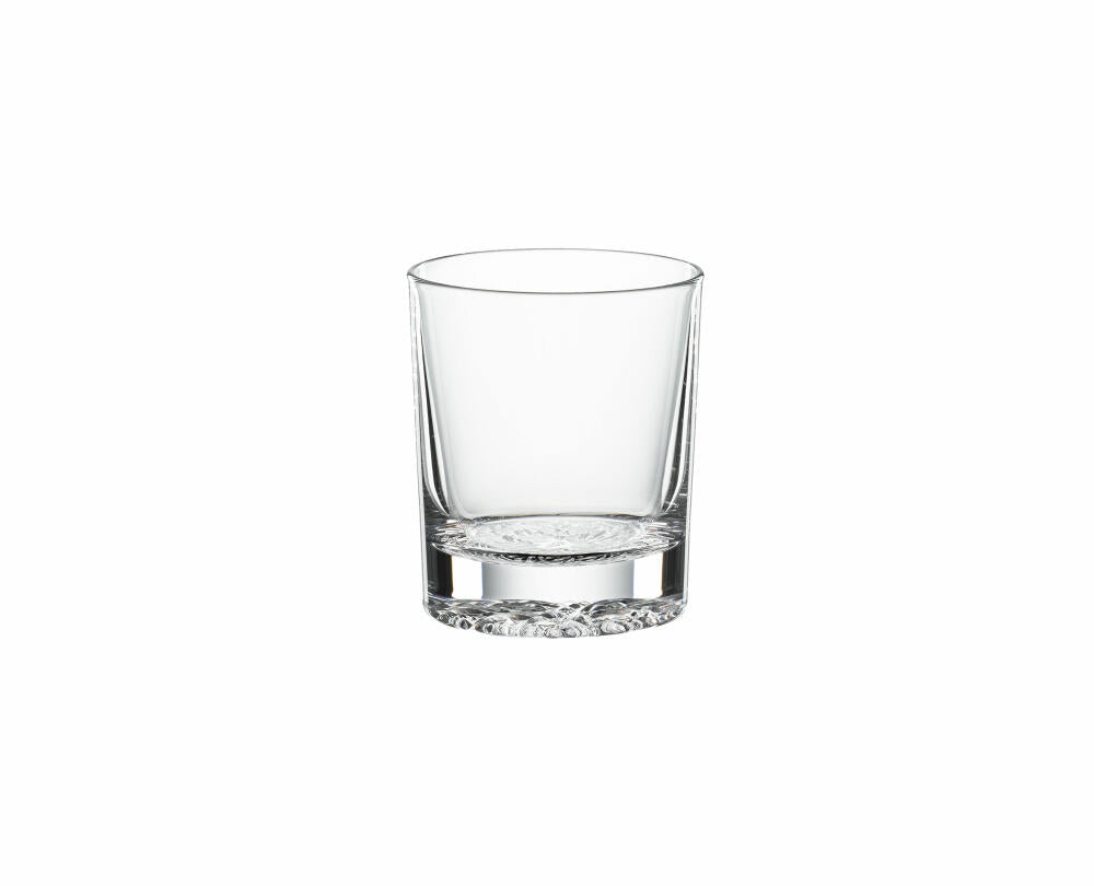 Spiegelau Single old fashioned glass set of 4 Lounge 2.0, crystal glass, clear, 238 ml, 2710165