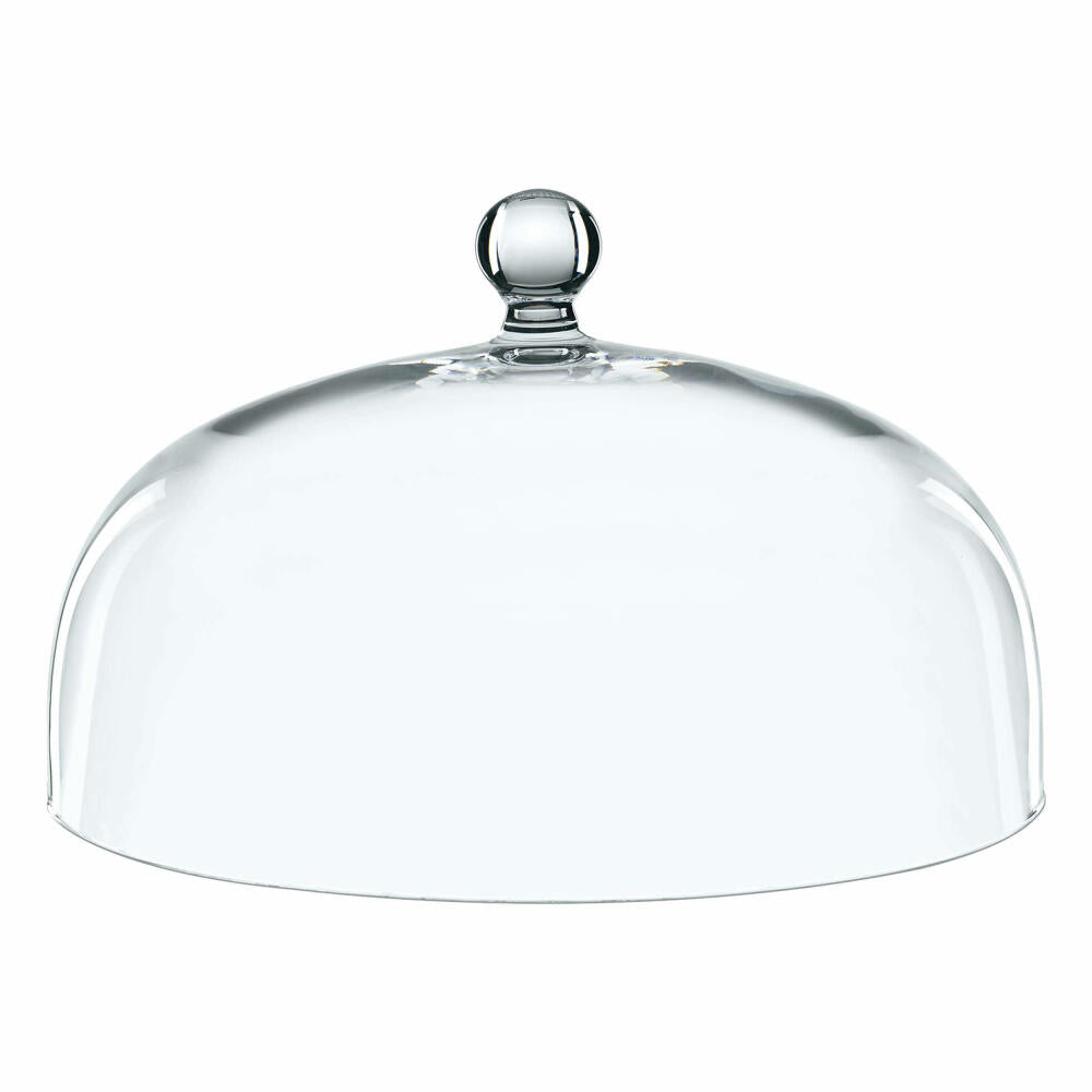 Nachtmann Bossa Nova Haube für Tortenplatte, Glocke, Tortenglocke, Glasglocke, Kristallglas, Ø 30 cm, 0099529-0