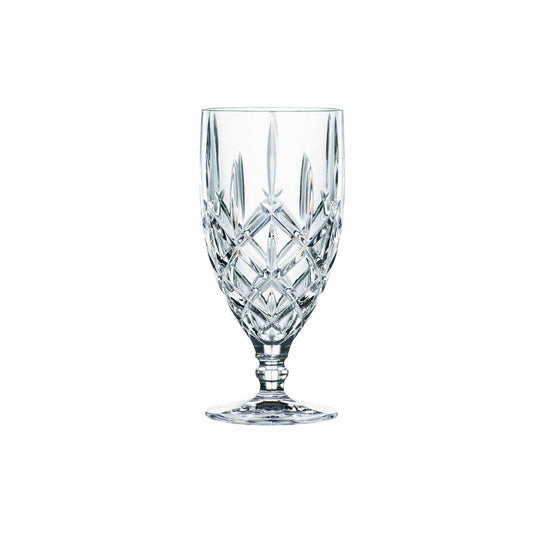 Nachtmann Beer Goblet Set Noblesse 4-piece, Beer Glasses with Base, Crystal Glass, 102556