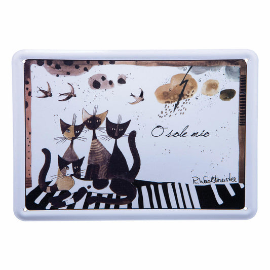 Goebel O Sole Mio postcard, post card, gift card, greeting card, Rosina Wachtmeister, metal, 14.5 cm, 66851771
