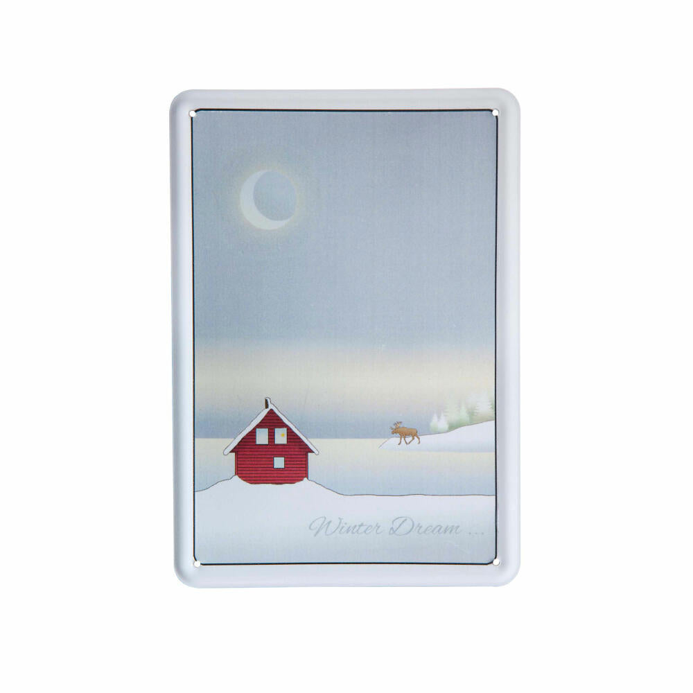 Goebel Winter Dream - Postkarte Scandic Home Scandic Home Wohnaccessoires Bunt Metall