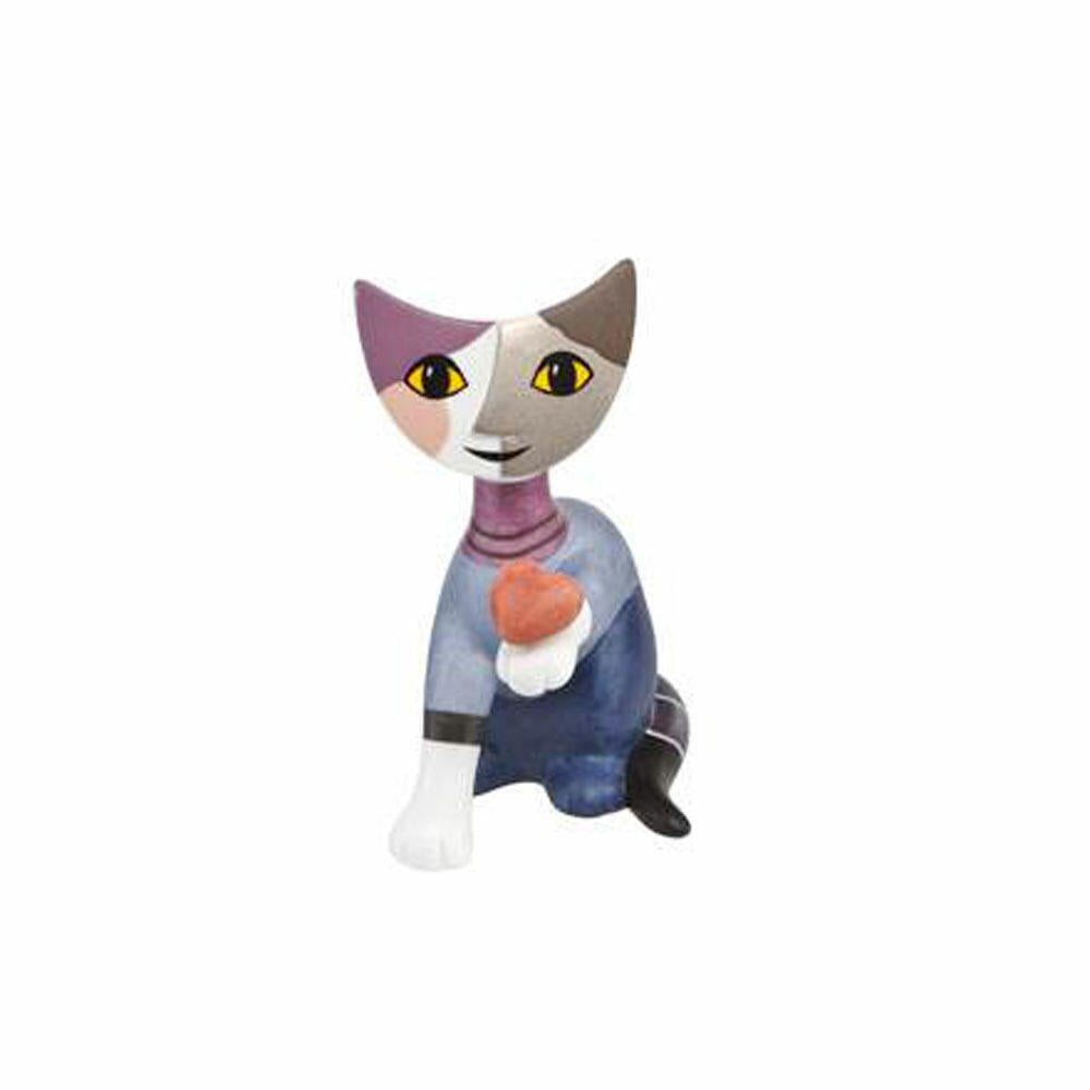 Goebel Figur Rosina Wachtmeister - Katze Amanda, Biskuit-Porzellan, Bunt, 8 cm, 31191021