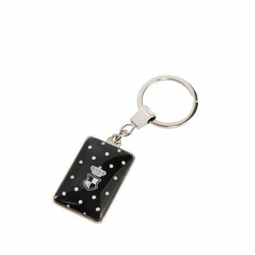 Goebel Dots - Schlüsselanhänger Chateau Black and White schwarz-weiß Metall 27050851