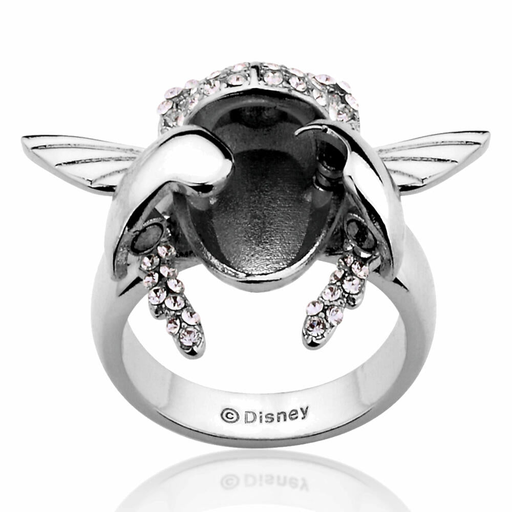 Goebel Aladdin Goldener Scarabäus Ring, Disney, Käfer Ring, Schmuck, Weißgold, 14 Karat, Größe 8, 12101641