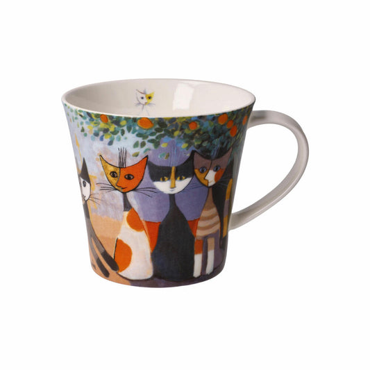 Goebel Coffee-/Tea Mug Rosina Wachtmeister - Tempi felici, Fine Bone China, Bunt, 0.35 L, 66861231