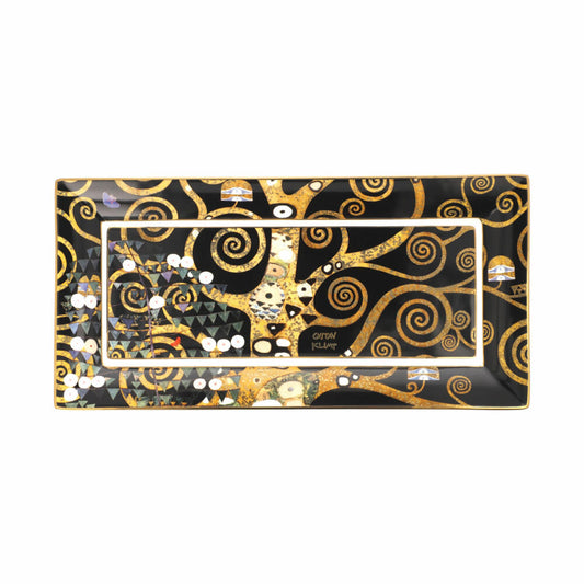 Goebel Bowl Gustav Klimt - The Tree of Life, New Bone China, Colorful, 24 x 12 cm, 67062471