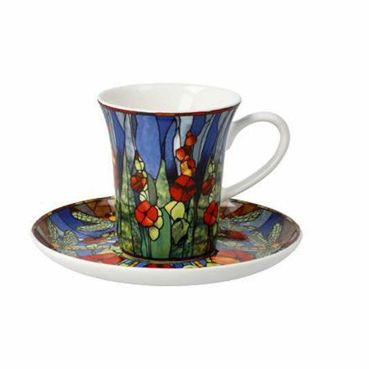 Goebel Espressotasse Tiffany - Libelle, Espresso Tasse, Fine Bone China, 67003101