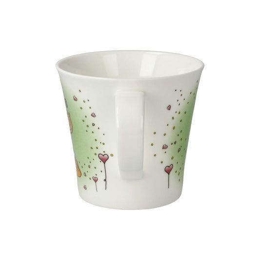 Goebel Coffee-/Tea Mug Der kleine Yogi - Danke, Fine Bone China, Bunt, 350 ml, 54103211