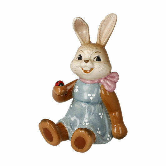 Goebel Figur Hasenmädchen Glückskind, Osterhase, Steingut, Bunt, 10.5 cm, 66846071