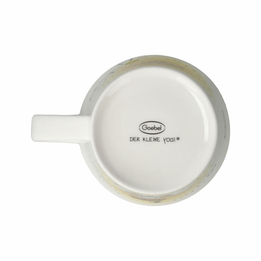 Goebel Coffee-/Tea Mug Der kleine Yogi - Dein Lächeln, Fine Bone China, Bunt, 350 ml, 54103231
