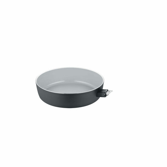 Berndes b.perfect sauté pan, pan, suitable for induction, forged aluminum, black, Ø 24 cm, 0002573224