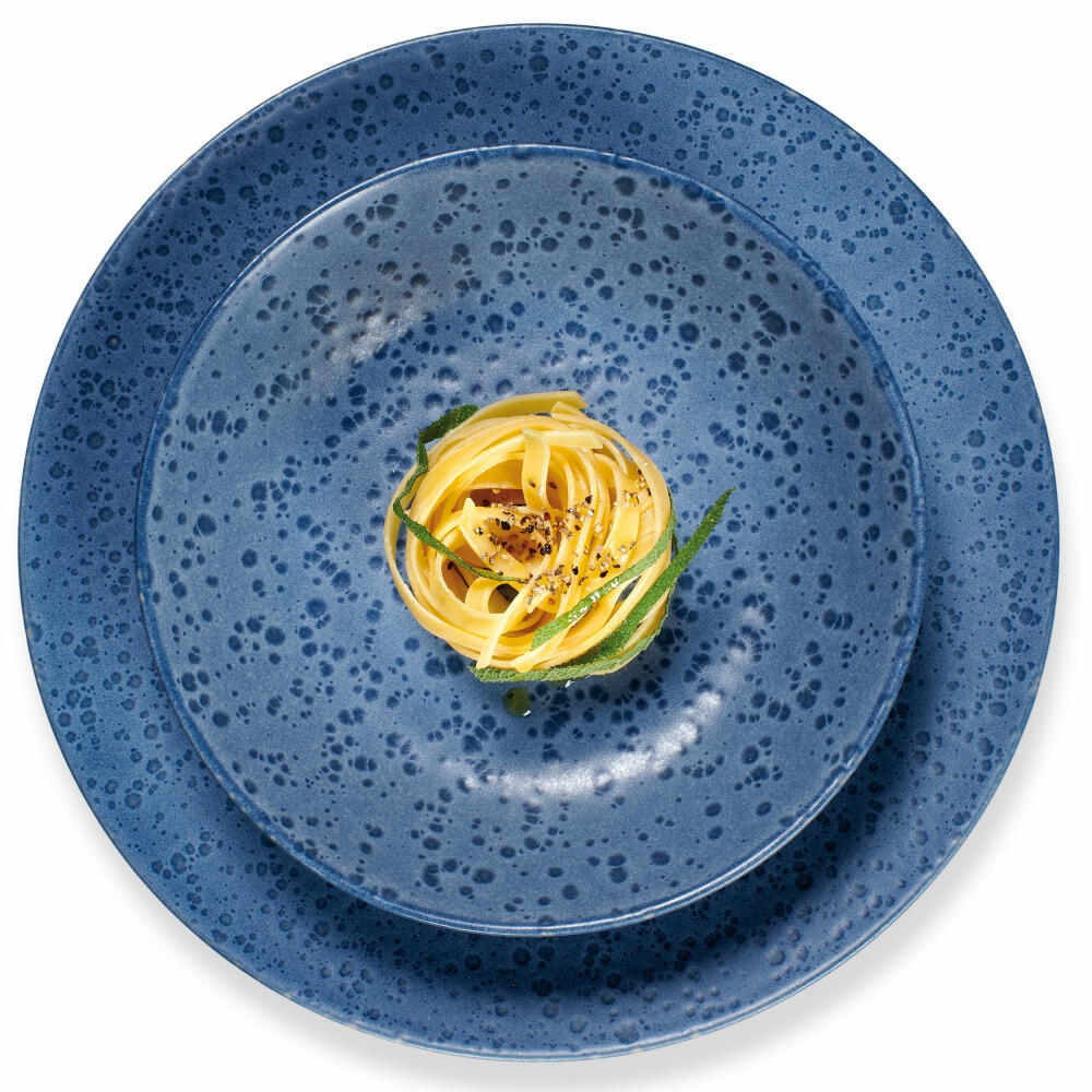 Ritzenhoff & Breker table service Kitwe, 8-piece, tableware set, service, stoneware, blue, 271904