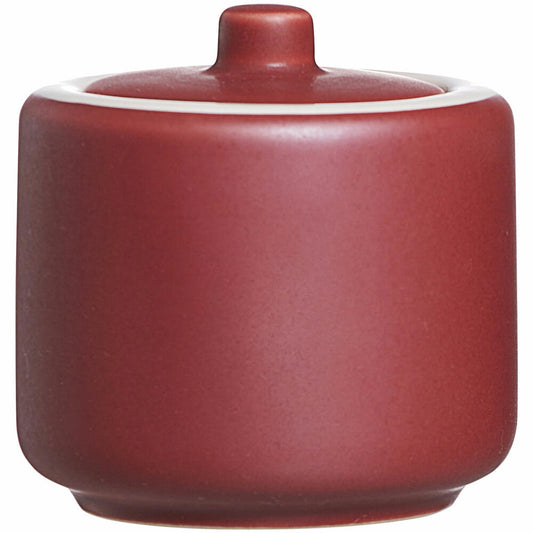 Ritzenhoff & Breker sugar bowl Jasper, sugar bowl, storage jar, storage, stoneware, berry, Ø 8.5 cm, 420425