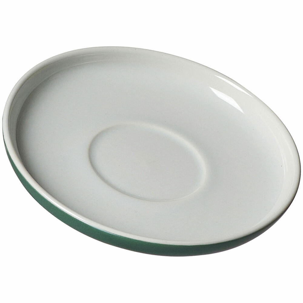 Ritzenhoff & Breker Espresso Saucer Jasper, Espresso Saucer, Lower, Stoneware, Green, Ø 10.5 cm, 420548