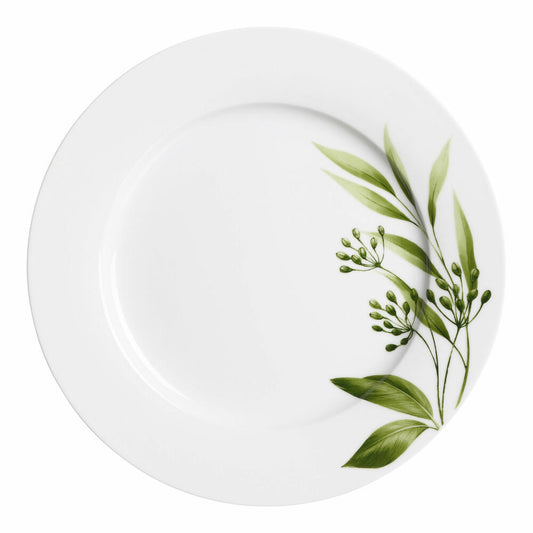Ritzenhoff & Breker Flat Plate Evora, Dinner Plate, Dinner Plate, Porcelain, White, Ø 24 cm, 422535