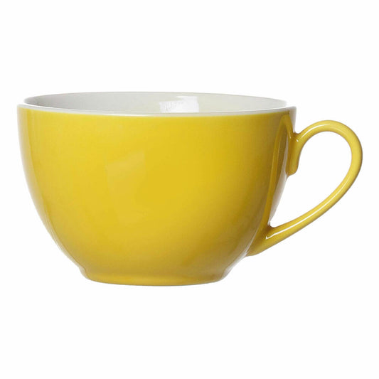 Ritzenhoff & Breker Doppio Obere, Obertasse, Ober Tasse, Geschirr, Porzellan, Sonnengelb, 200 ml, 565096