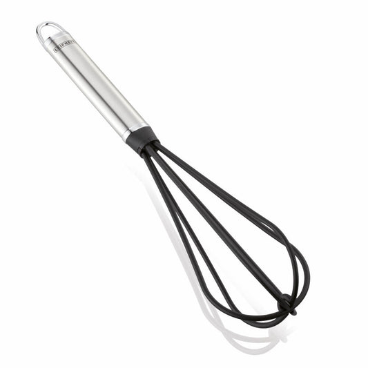 Leifheit Schneebesen Nylon Sterling, Rührbesen, Edelstahl, 32 cm, 24062