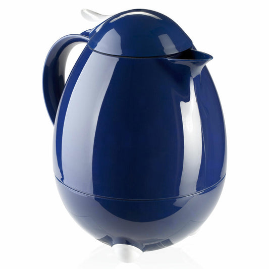Leifheit high gloss insulated jug Columbus, jug, coffee pot, dark blue, 1 l, 28346