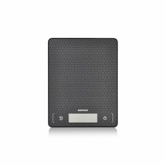 Soehnle Küchenwaage Page Comfort Mosaic, Grammwaage mit LCD-Display, 61521