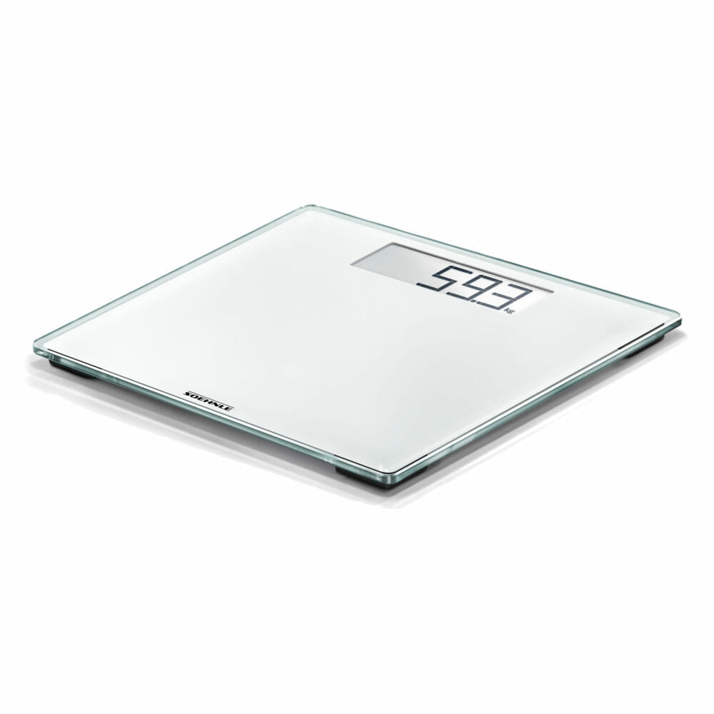 Soehnle Personenwaage Style Sense Comfort 100, Digitale Personenwaage, Körperwaage, LCD-Anzeige, 180 kg, 63853
