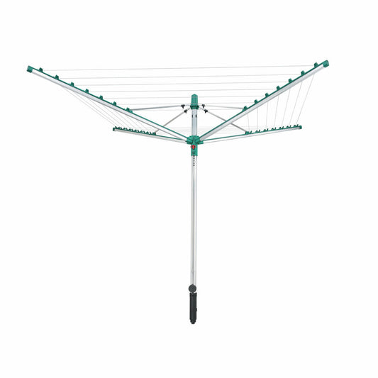 Leifheit Wäscheschirm LINOMATIC V 400, Wäschespinne, Wäschetrockner, Wäscheständer, 85210