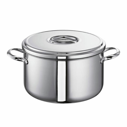 Schulte-Ufer meat pot Romana i, cooking pot, casserole dish, stainless steel 18/10, 24 cm, 5.5 L, 6311-24 i